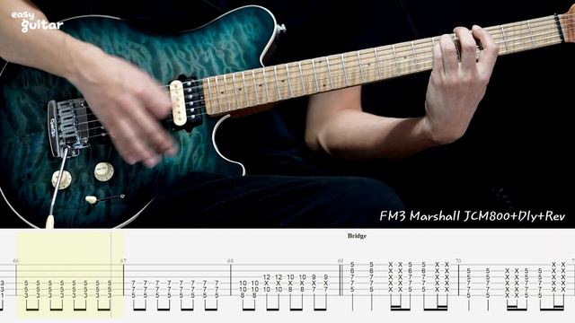 Muse - Time Is Running Out Guitar Lesson With Tab (Slow Tempo) смотреть онлайн