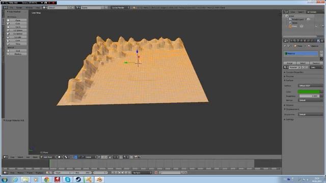 Blender: Как сделать Low Poly ландшафт смотреть онлайн