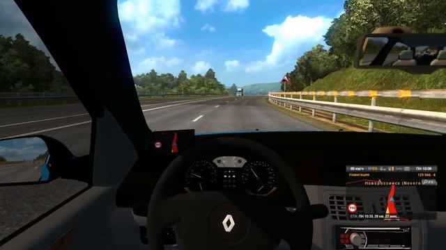 RENAULT CLIO II Euro Truck Simulator 2 смотреть онлайн