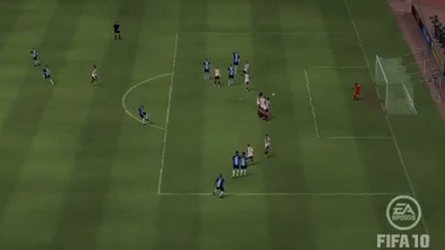 Gol de Edelmo - Grêmio 3 x 0 Fluminense - FIFA 10 смотреть онлайн