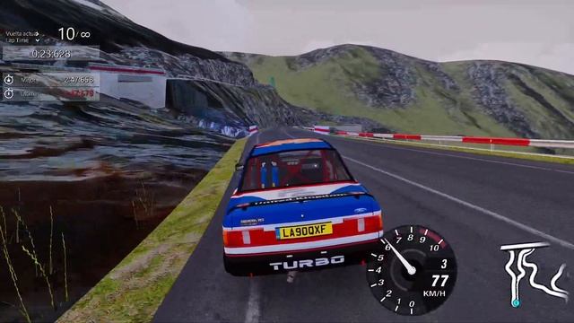 ASSETTO CORSA - Ford Sierra RS Cosworth 4x4 (1990) - Transfagarasan North Downhill Short (02:47:577
