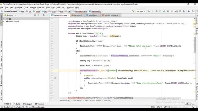 #7 - Firebase tutorial - Read,write and delete data from Firestore смотреть онлайн
