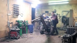 Запускаем гидравлику на Самодельном Мини Экскаваторе. (9 Серия)