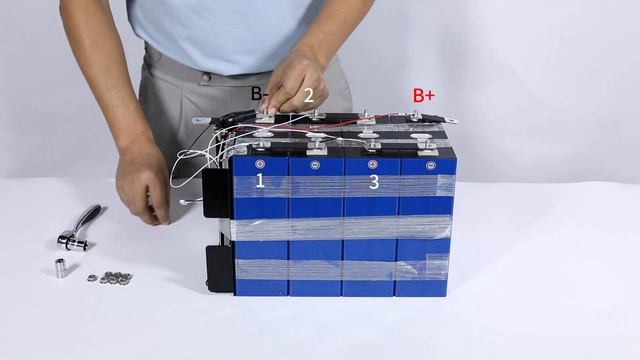 280Ah LiFePO4 Battery Pack DIY Solution
