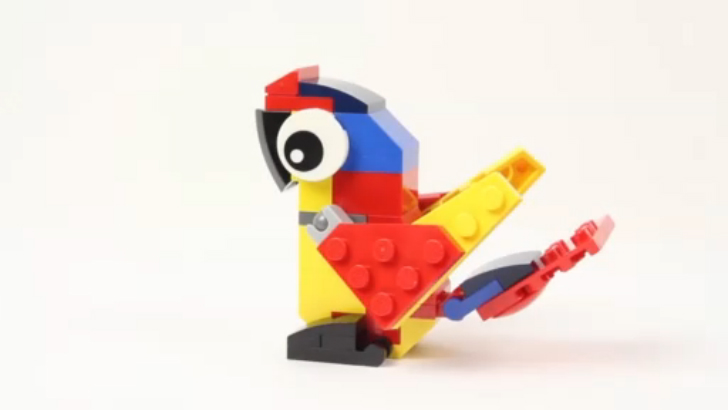 Lego Creator 30472 Parrot - Lego Speed Build смотреть онлайн