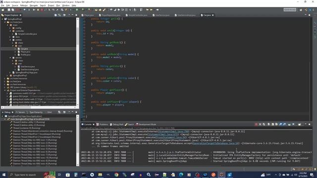 Java development with Spring Boot 2.7.12 - Part 7 смотреть онлайн