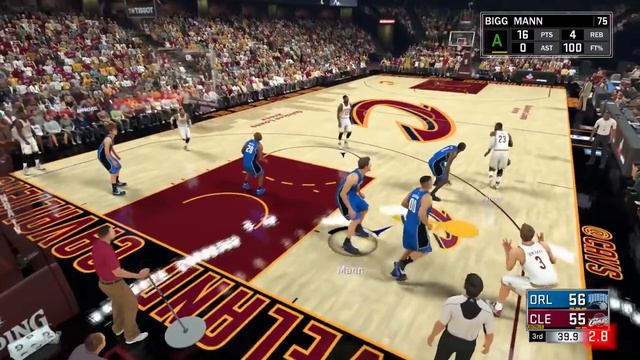 Playing On King James' Court| NBA 2K17 (PS4) - MyCareer ft. Center Bigg Mann - EP8 смотреть онлайн