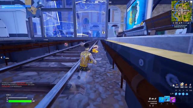 The RANDOM MIDAS Boss Challenge in Fortnite! смотреть онлайн