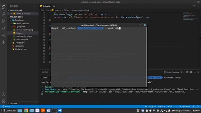 Develop & Deploy Telegram Bot on Google Cloud Functions | Telegram Bot on Google Cloud смотреть онлайн