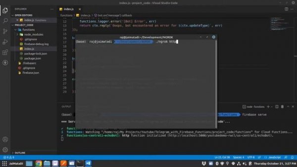 Develop & Deploy Telegram Bot on Google Cloud Functions | Telegram Bot on Google Cloud