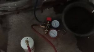 Дозаправка агрегата R404 фрионом