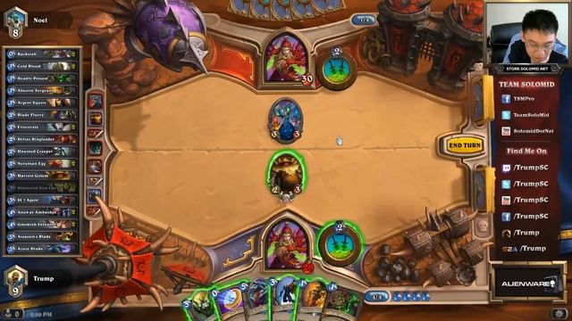 Hearthstone constructed: Rogue F2P #17 - Devilsaur Hatchling смотреть онлайн