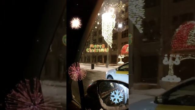 Новогодние, праздничные прогулки по ночной Москве?! смотреть онлайн