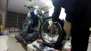 Yamaha Virago 125 Bobber project