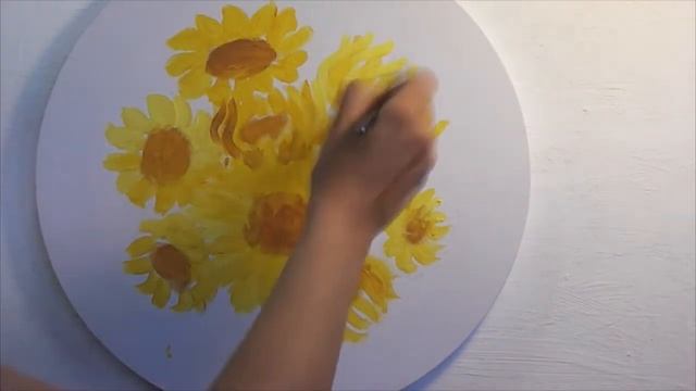 Картина "Подсолнухи" смотреть онлайн