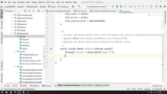 243 - Concurrency pt 15 - CompletableFuture pt 04 - Chaining calls pt 01 смотреть онлайн