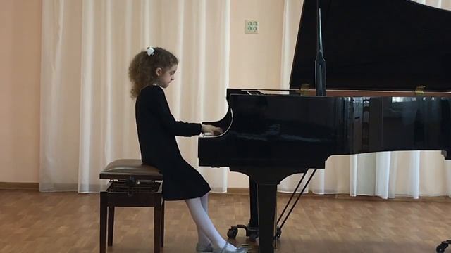 Beethoven Sonata C Major WoO 51, Prokofiev Waltz Op.65 No. 6, Debussy Golliwogg's Cakewalk 8 yo смотреть онлайн