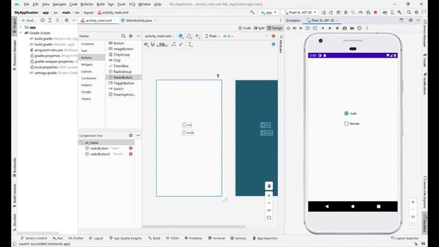 Android Studio Tutorial : Radio Button смотреть онлайн