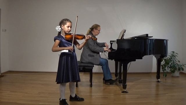 Петрова Мария, 1 класс Н. Бакланова. Мазурка. смотреть онлайн