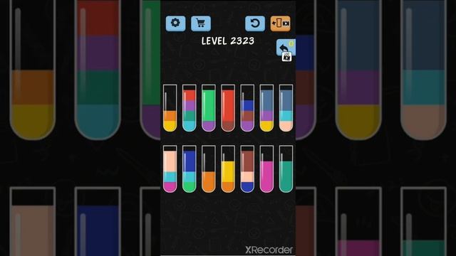 solve and solution water color sort game level 2323 смотреть онлайн