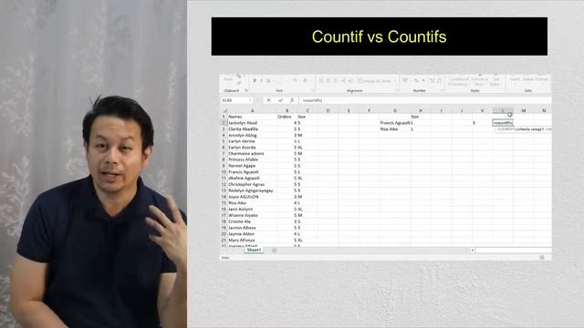 How to Count Cells that Fit a Criteria in Excel смотреть онлайн