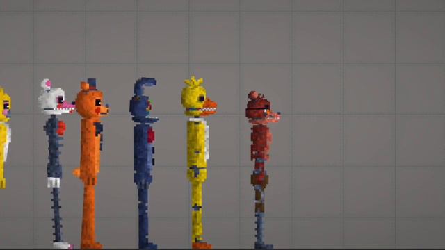 👍Big Mod Pack Game «FNAF 2» Mod Melon Playground