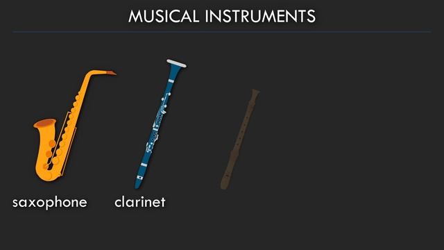 List of Musical Instruments | Learn Musical Instruments Names in English смотреть онлайн
