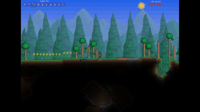 Dathrick Terraforms Terraria: Starting My Adventure S1E1 смотреть онлайн