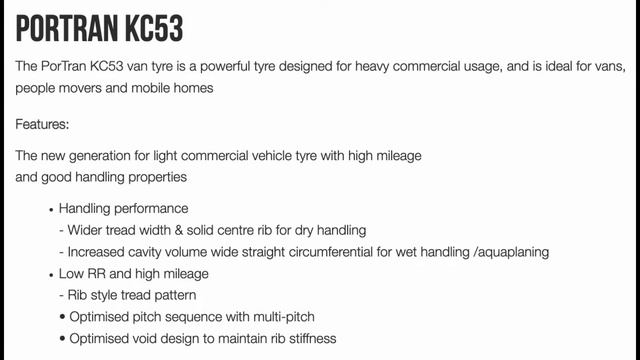 Anvelope vara KUMHO PORTRAN KC53 - AnveloSHOP.ro смотреть онлайн