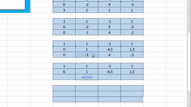 Resolver SISTEMA DE ECUACIONES en Excel con metodo Gauss-Jordan смотреть онлайн