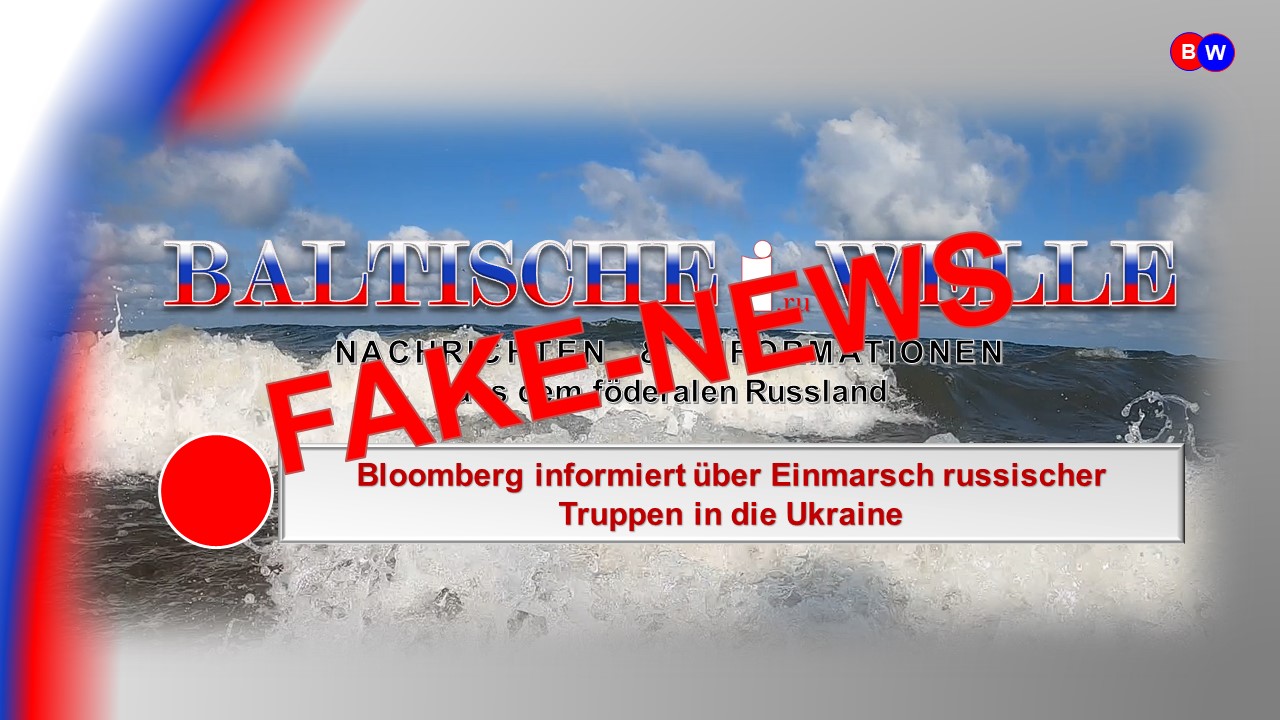 Bloomberg informiert über Einmarsch russischer Truppen in die Ukraine смотреть онлайн