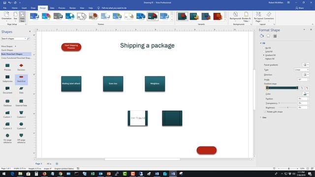 Visio 2019 How to Create a Flowchart and Decision Tree смотреть онлайн