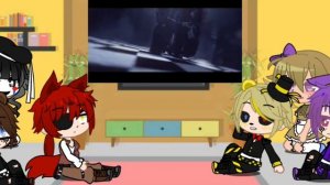 FNaF 1 + Puppet reaction on Afton Family The Story by @gvs_studio  ФНаФ 1+Марионетка реагируют