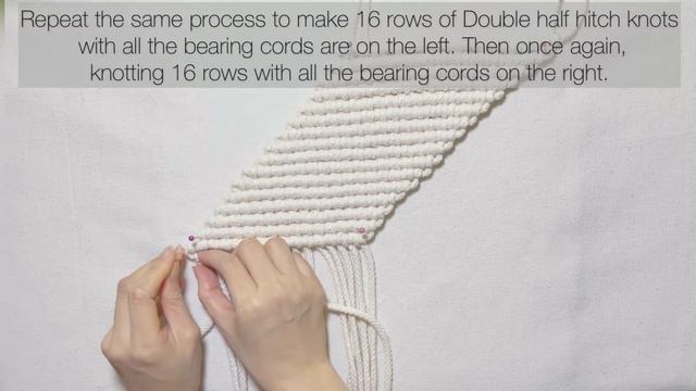 Macrame tutorial - DIY rug #2 - Boho home decor смотреть онлайн