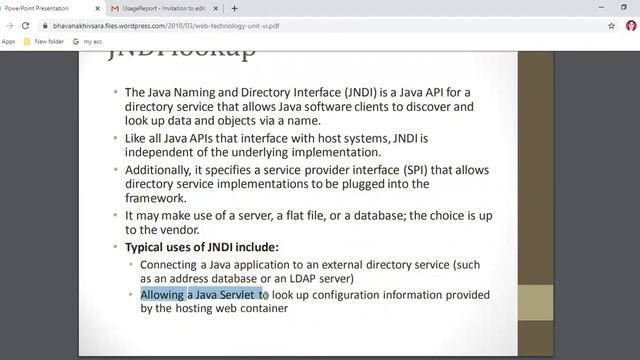 JNDI Java Naming and Directory Service смотреть онлайн