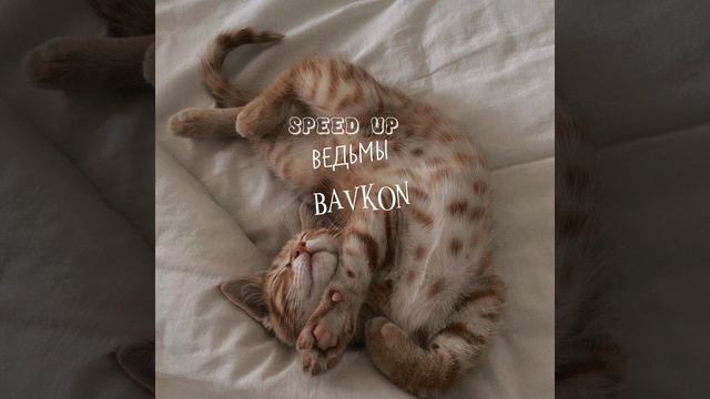 песня ведьмы-BAVKON Speed Up. #speedupsongs