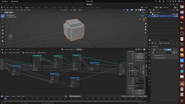 Blender iterative geometry nodes tutorial смотреть онлайн