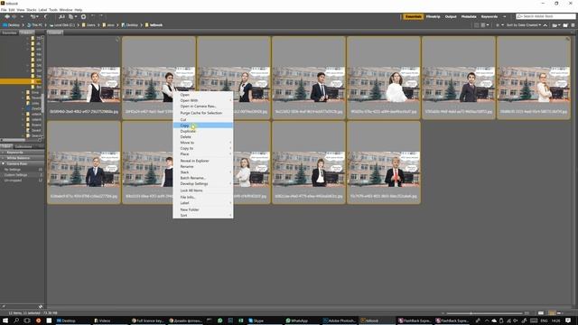 Как применить настройки Camera Raw сразу к большому количеству объектов смотреть онлайн