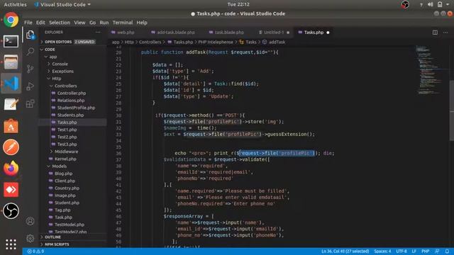 File Upload in Laravel Part #40 | CRUD | Laravel 8 CRUD Application with Bootstrap смотреть онлайн
