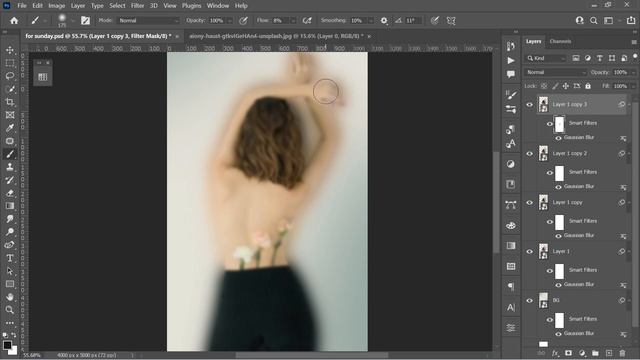 Photoshop Tutorial: Blurry glass Graphic ad design #63 смотреть онлайн