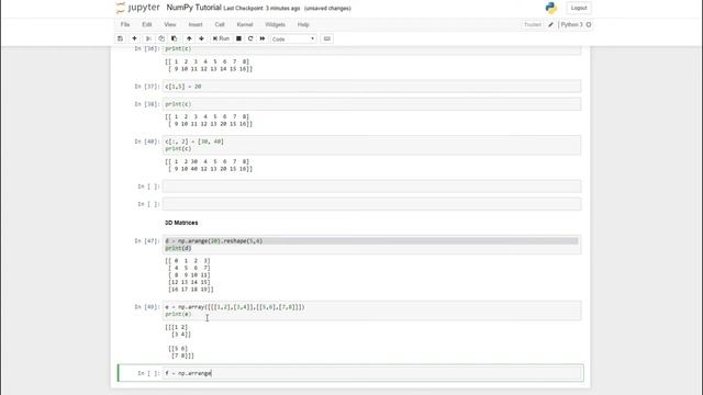 3D Matrices | Python Numpy 6.0 смотреть онлайн