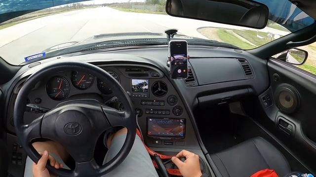Taking My 1000+HP Supra Out For A Cruise - MK4 Supra POV Driving. смотреть онлайн