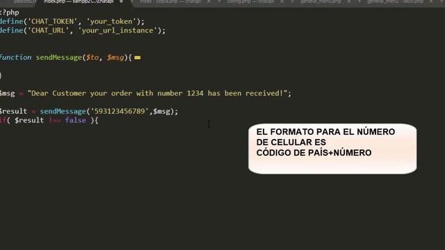 Enviar Whatsapp con PHP y Chat API смотреть онлайн