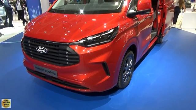 2023 Ford Transit Custom Kastenwagen - Exterior and Interior - IAA Transportation 2022 смотреть онлайн