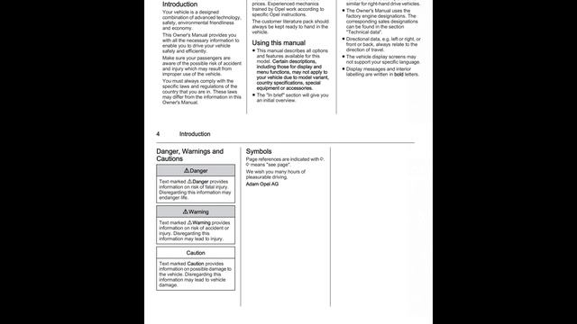 ? 2016 Opel Adam - Owner's Manual - PDF (235 Pages) - Free Auto Repair Manuals ?️ смотреть онлайн