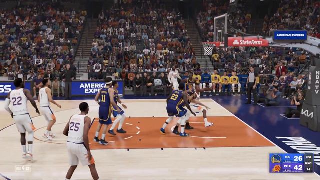 NBA 2K23 Gameplay - Golden State Warriors vs Phoenix Suns - NBA 2K23 PS5 Full Game смотреть онлайн