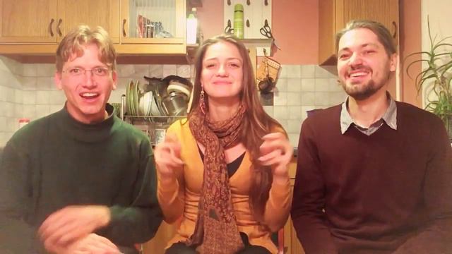 Home craziness with body percussion! Anna Trish, Alex Ostapenko & Neptune Chapotin. Haza Muna! смотреть онлайн