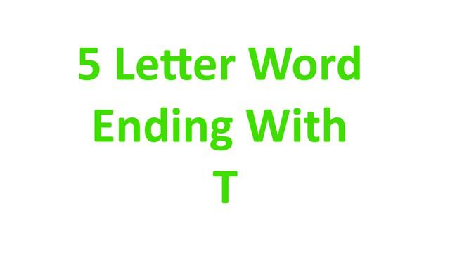 5 Letter Word Ending With T | Wordle 226 Answer (January 31, 2022) смотреть онлайн