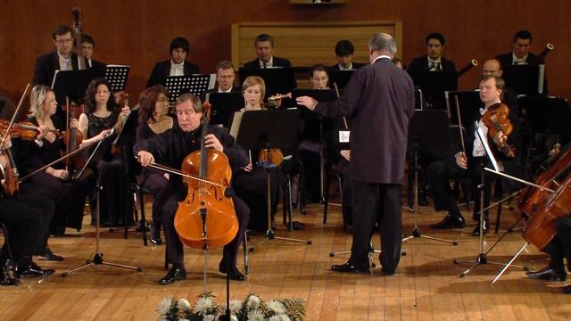 Camille Saint Saens Cello Concerto No 1 for cello and orchestra soloist Sergey Raldugin #Сен_Санс. смотреть онлайн