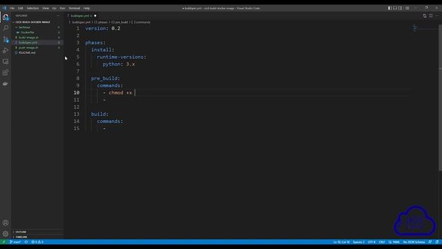 CI/CD Project For Beginner (Part 6) | Build Docker Image | Create the Buildspec File смотреть онлайн